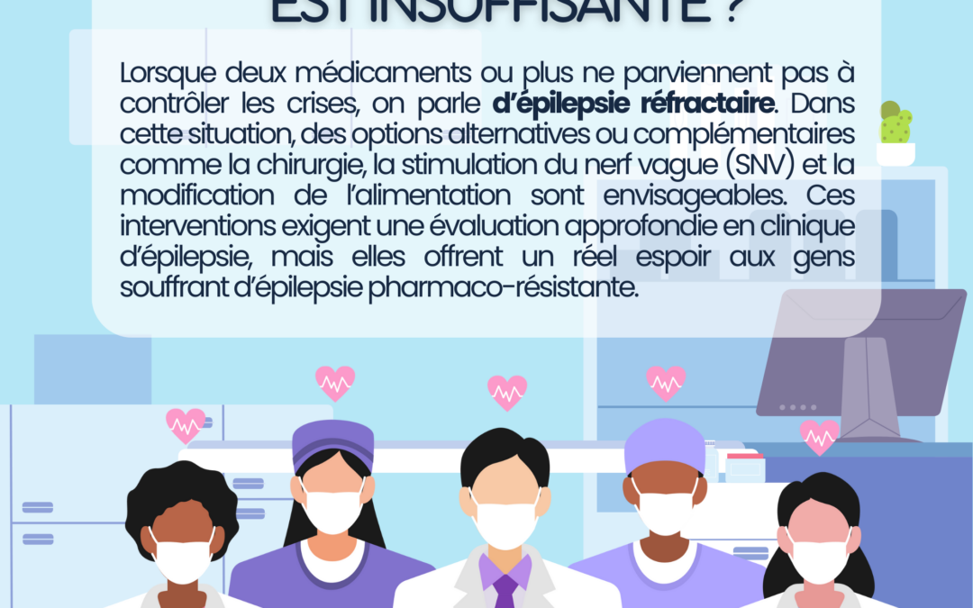 Épilepsie : Et quand la médication est insuffisante ?  